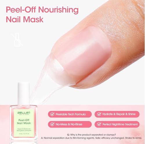 GELLEN Peel-Off Nail Strengthener Mask - Air Dry Repair