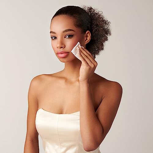 Diane 100% Pure Cotton Squares for Makeup Removal & Skincare - 160 Count