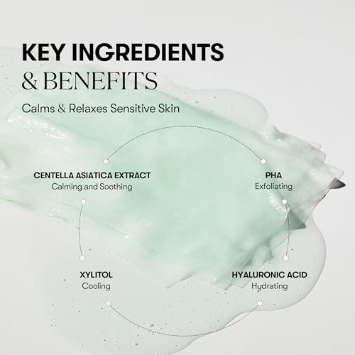 VT COSMETICS Mild Skin Pack (100 Sheets), Toner Pads with Centella Asiatica, Cooling & Hydrating, Gently Exfoliating, Calming & Soothing, Quick Makeup Prep, Korean Skincare (7.40 oz.)