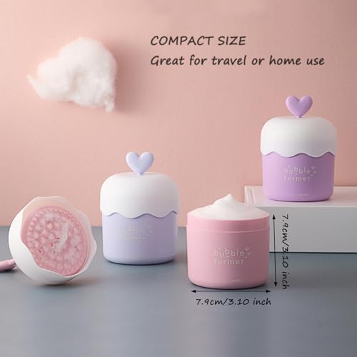 Facial Cleanser Foamer Cup - Portable Foam Maker for Face Wash