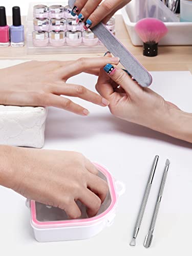 Yokilly 4-Piece Nail Soaking Bowl Set - Gel Polish & Dip Powder Remover Kit