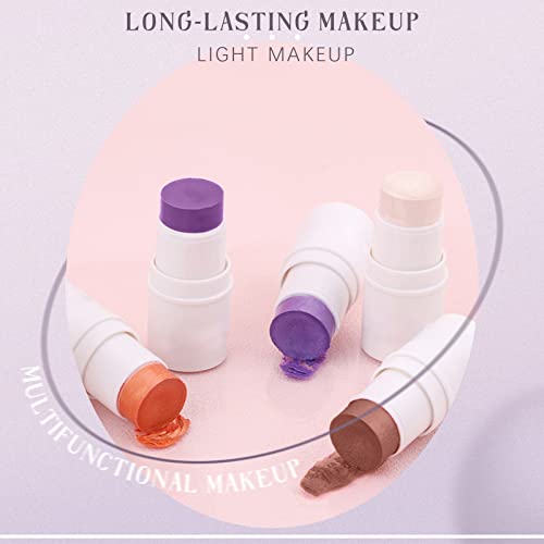 HOSAILY 4-in-1 Cream Blush Stick Set - Waterproof Makeup