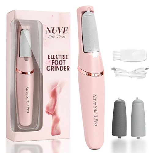 Nuve Silk 3 Pro Electric Callus Remover for Feet