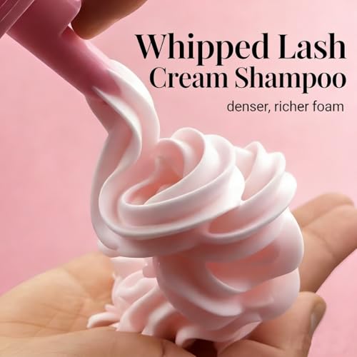Pink Whipped Lash Shampoo for Extensions 100ml