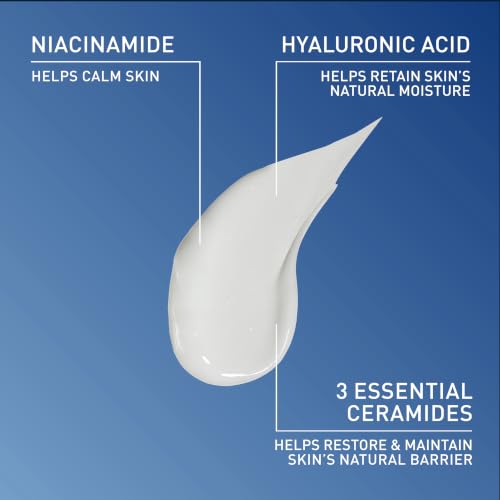 CeraVe PM Night Facial Moisturizer with Hyaluronic Acid, 3 oz