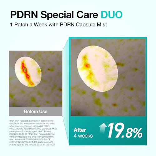 ANUA PDRN Collagen Melting Patches for Fine Lines & Glow - 2 Pairs