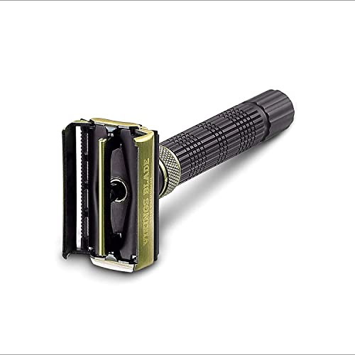 VIKINGS BLADE Adjustable Double Edge Safety Razor + Luxury Case. Smooth, Reusable, Eco-Friendly (The Emperor ¡°Augustus¡±)