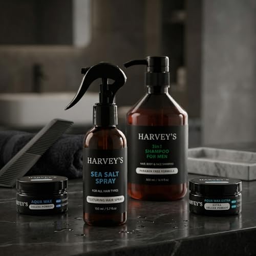Harvey's Sea Salt Spray 150ml – Texturizing Volume & Heat Protection