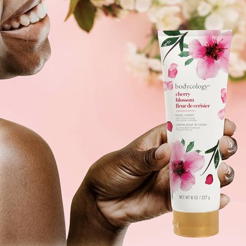 Bodycology Cherry Blossom Shea Butter Body Cream 8 oz - Pack of 1