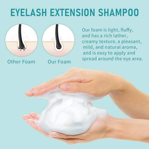 600ml Lash Extension Shampoo - Professional Cleanser