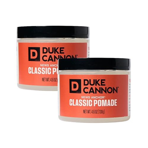 Duke Cannon News Anchor Hold Pomade - Strong Hold, Natural Finish