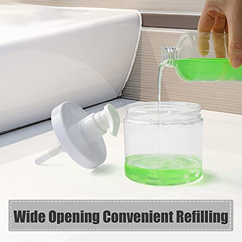 500ml Pump Bottle Dispenser | Refillable Bathroom Container