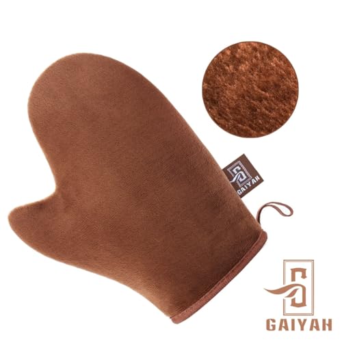GAIYAH Self Tanning Mitt Applicator with Thumb Grip
