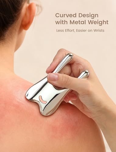 Lemove Gua Sha Tool Stainless Steel Facial Massager