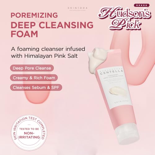 SKIN1004 Poremizing Deep Cleansing Foam with Himalayan Salt 4.23oz