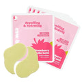 ESW Beauty Strawberry Matcha Latte Under Eye Patches (5-Pack) ? Depuffing & Hydrating ? Vegan Hydrogel with Green Tea for Refreshing, Nourished Under Eyes