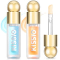 KISSIO Lip Plumper Set - Moisturizing & Elasticity Boosting Lip Gloss Duo