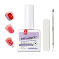 SAVILAND Gentle Dip Powder Remover Kit with Scraper & File - 15ml