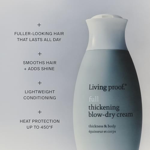 Living Proof Full Thickening Blow-Dry Cream - Heat Protectant & Volume