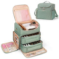 Extra Large Nail Polish Organizer Case - Holds 86+ Bottles & Lamp