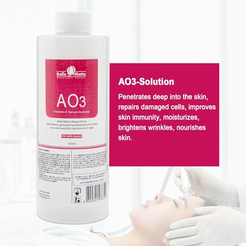 Elitzia Aqua Peel Solution Facial Aquapeel serum Skin Care AS1 SA2 AO3 Facial Dermabrasion Machine Face Cleansing Moisturizing 14.1Fl.oz Set Of 3 ETYYS123