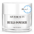 AZUREBEAUTY Clear Nail Dip Powder - 1oz Crystal Clear Builder Powder