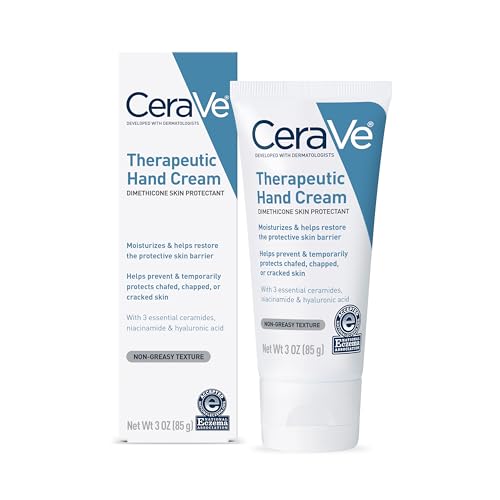 CeraVe Therapeutic Hand Cream for Dry Cracked Hands 3oz