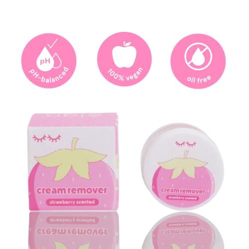 élan Cream Remover for Eyelash Extensions – Strawberry, 10g
