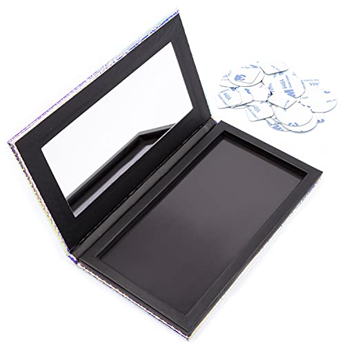 Mermaid Magnetic Makeup Palette with Mirror & 20 Metal Stickers