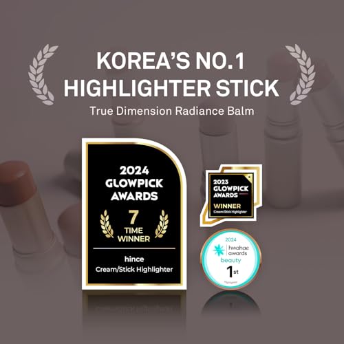 HINCE True Dimension Radiance Balm | Glass Skin Highlighter Stick 10g