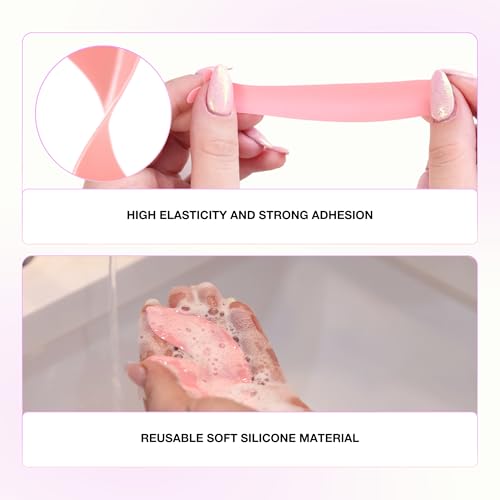 Reusable Silicone Eye Pads Under Eye Patches - Black, Style 3
