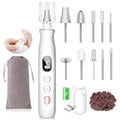 Electric Nail Drill 10-Speed Cordless Pedicure Kit with LED