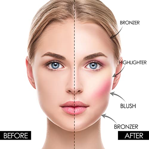 FOCALLURE 3 in 1 Blush Highlighter Bronzer Palette