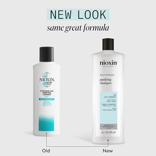 Nioxin Scalp Recovery Purifying Shampoo for Itchy, Flaky Scalp