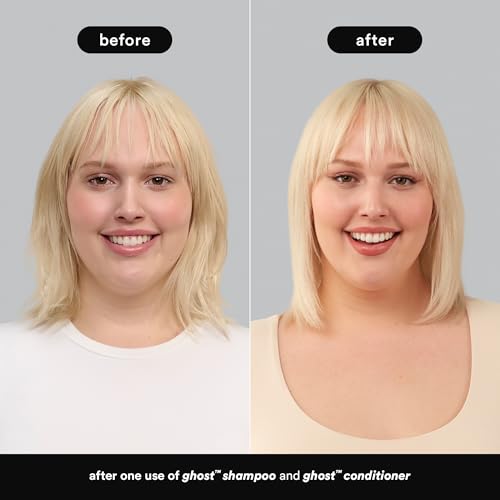 VERB Ghost Conditioner - Infused with Moringa Oil -Moisturizes Fine and Weighed Down Hair - Vegan, No Parabens or Harmful Sulfates