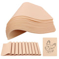 Tattoo Practice Skin 30 Sheets - 1.3mm Double-Sided Fake Skin