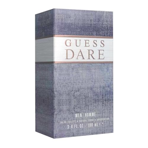 GUESS Dare Eau De Toilette for Men - Long-Lasting Cologne, 3.4 oz