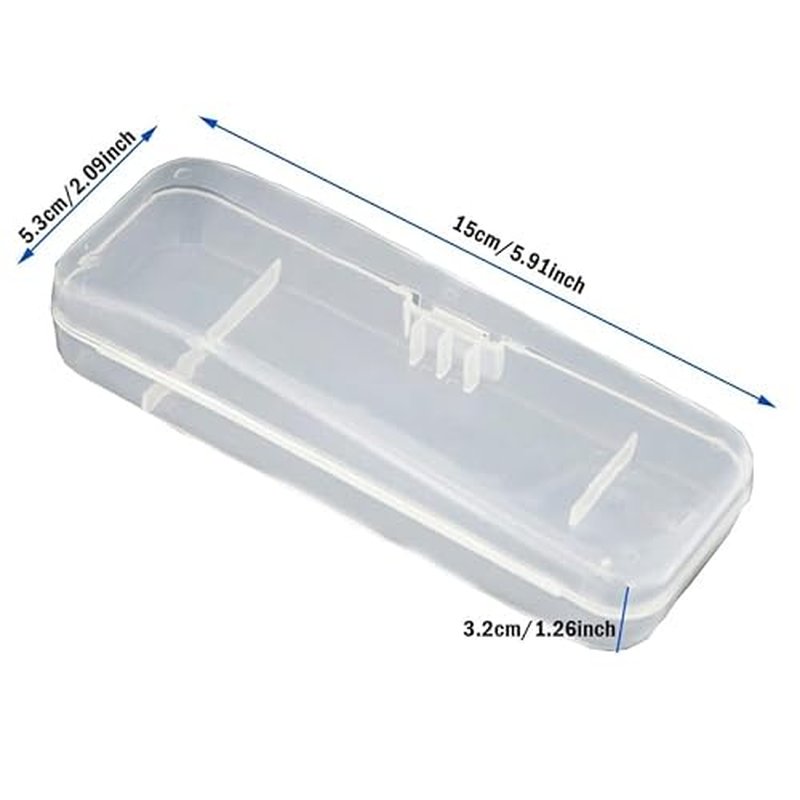 3 Pack Men's Razor Razor Travel Case Portable Women's Razor Carrying Case Box Protector Organizer for Travel Men's Razor Blade Refills Cartridges Handle Hydro Sensitive Disposable Razors
