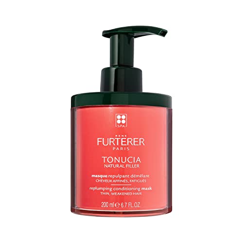 Rene Furterer TONUCIA Replumping Conditioning Mask - For Thin, Weakened Hair Due to Aging - Redensify & Revitalize - Silicone-Free