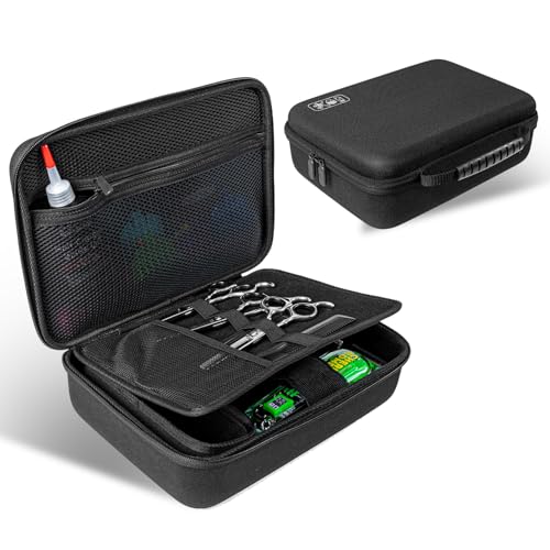 Hard Travel Case for Hair Clippers & Grooming Accessories