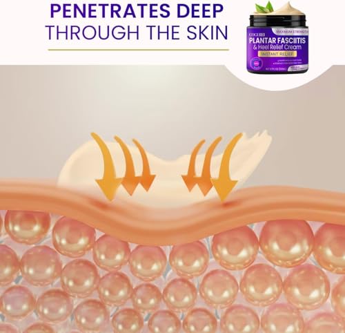 Plantar Fasciitis Relief Cream – Herbal Foot Pain Therapy