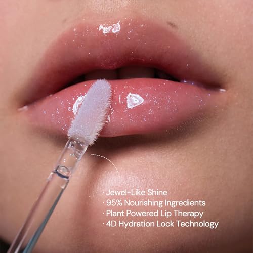 Flower Knows Iridescent Lip Glaze with Hyaluronic Acid - P06 Lunar Jelly