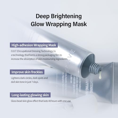DE MA VIE Deep Wrapping Mask Peel Off Facial Mask Pack - Elasticity & Hydration Care, Freckle, Melasma Care - Moist Skin Refresh - Made in Korean Skin Care, 2.03 fl.oz