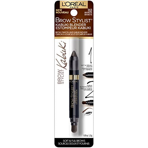 L'Oreal Paris Brow Stylist Kabuki Blender Crayon Brunette
