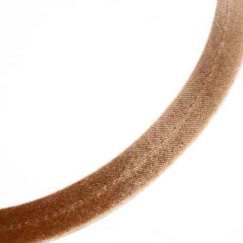 6Pcs Velvet Headbands Women's Hair Head Bands Padded Headbands 1.7cm Solid Color Hairband Fashion Headwear, Girls Women Hair Accessories (6-PACK A, One Size)