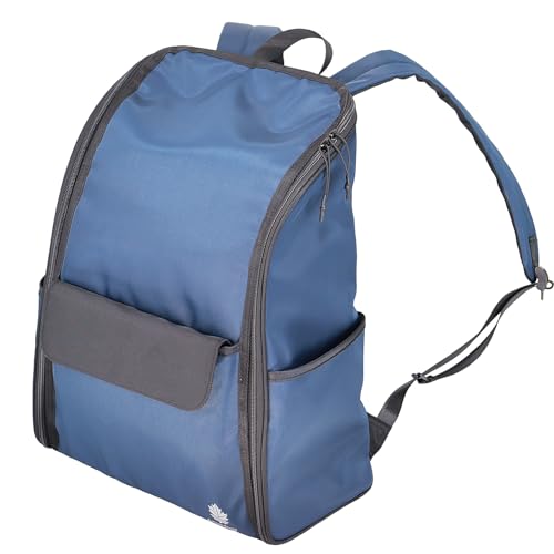 Travel Laptop Backpack Large Hanging Toiletry Organizer Water-Repellent Hygiene Bag, Toiletries Makeup Cosmetics Organizer (Blue)