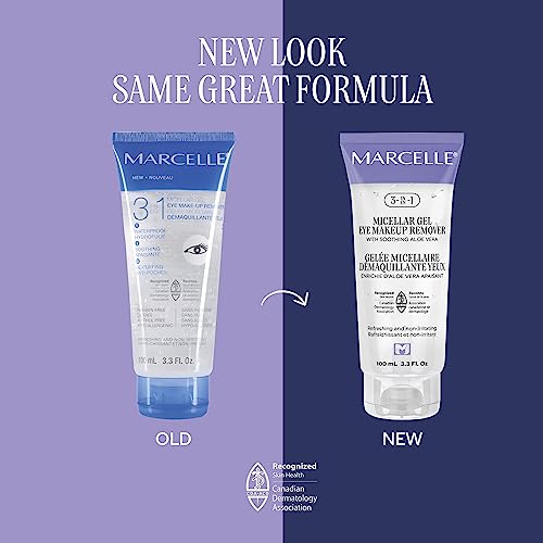 Marcelle 3-in-1 Micellar Gel Eye Makeup Remover 3.3 fl oz