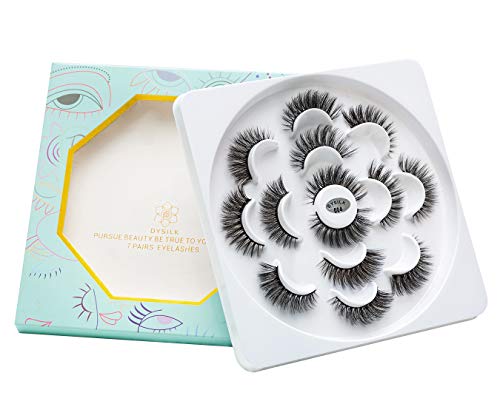 DYSILK Mink Lashes - 5/7 Pairs Handmade False Eyelashes