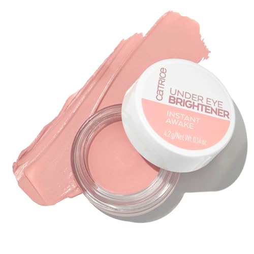 Catrice Under Eye Brightener & Setting Powder Set with Powder Puffs
