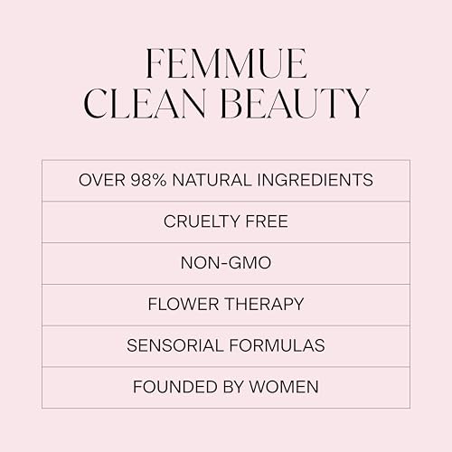 FEMMUE Lip Sleeping Mask (Rosy Petal) | Hydrating Balm to Soften Dry, Chapped Lips | Overnight Moisturizing Treatment With Vitamin E | Korean Beauty Skincare